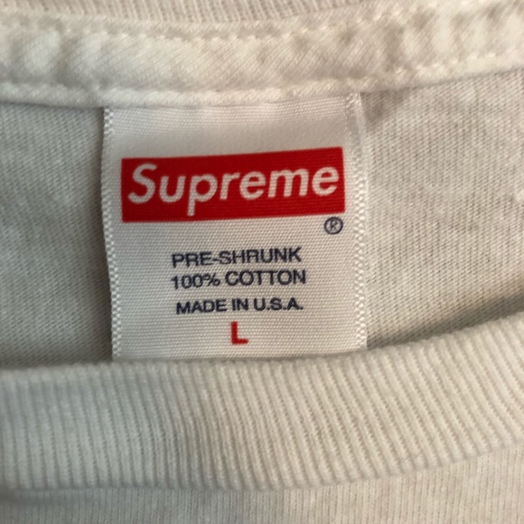 Supreme The Real Shi* Long Sleeve Shirt - Picture 6 of 7